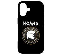 Homère l'Iliade et l'Odyssée Héros de la Guerre de Troie Coque pour iPhone 17