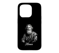 Homère Mythologie Grecque Odyssée Iliade Poète Coque pour iPhone 15 Pro