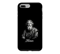 Homère Mythologie Grecque Odyssée Iliade Poète Coque pour iPhone 7 Plus/8 Plus