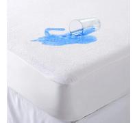 HOMEROKK Paris Protège Matelas Imperméable et Anti-acariens I Alèse imperméable avec 4 Coins Elastiques I Certifié Oeko TEX I (200 x 200 cm)