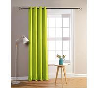 HOMEROKK Rideau Occultant 100% Polyester (Anis, 140 X 240 cm)