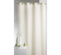 HOMEROKK Rideau Occultant 100% Polyester (Ecru, 140 X 240 cm)