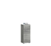 homes&jones Soul Armoire sur Pied, Bois d'ingénierie, Argent Fumé, 37 x 88 x 31 cm