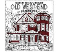 Homes Of Toledo's Historic Old West End Coloring Book