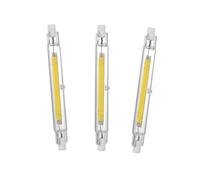 Homesally Ampoule LED R7S 118mm à Intensité Variable, Linéaire LED R7S 118mm 6W équivalent à Une Lampe Halogène 15W, 720LM, 360 Degrés pour Projecteur, Applique Murale,Cool White,118mm 6W 3Pcs