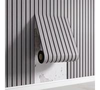 Homesally Papier Peint Isolant Autocollant pour Murs Intérieurs, 3 mm Épais, 40 x 300 cm, Imperméable et Résistant à l'Humidité, Décoration et Protection Murale,E