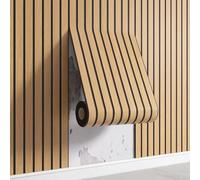 Homesally Papier Peint Isolant Autocollant pour Murs Intérieurs, 3 mm Épais, 40 x 300 cm, Imperméable et Résistant à l'Humidité, Décoration et Protection Murale,D