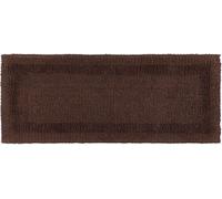HOMESCAPES Chemin de bain marron 40x100 cm 100% coton