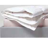 HOMESCAPES Couette d'hiver classe de chaleur 4, couette en plumes d'oie et duvet, 200 x 200 cm