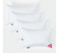 HOMESCAPES Coussin de garnissage en 100% Microfibre Ultra Douce, Coussin à recouvrir 30x40 cm - Lot de 4