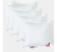 HOMESCAPES Coussin de garnissage en 100% Microfibre Ultra Douce, Coussin à recouvrir 35x35 cm - Lot de 4