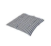 HOMESCAPES Galette de Chaise ou Coussin de Chaise capitonnée 40 x 40 cm Noir et Blanc