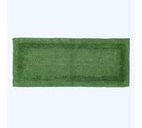 HOMESCAPES Grand Tapis de Bain de Luxe 1600 g/m² Extra Doux 100% Coton réversible, antidérapant, Lavable, Super Absorbant, séchage Rapide, 40 x 100 cm, Vert Bouteille
