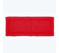 HOMESCAPES Grand Tapis de Bain de Luxe 1600 g/m² Extra Doux 100% Coton réversible, antidérapant, Lavable, Super Absorbant, séchage Rapide, 40 x 100 cm, Rouge