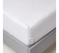 HOMESCAPES Housse de Matelas 70x140 cm avec Fermeture éclair - Protège-Matelas imperméable pour lit bébé et Enfant, hypoallergénique, Anti-acariens et Lavable en Machine