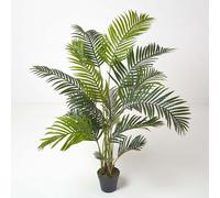 HOMESCAPES Palmier Areca artificiel en pot, hauteur 160 cm