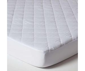 HOMESCAPES Protège Matelas imperméable et matelassé, Protège Matelas 120x190 cm, Alèse Matelas hypoallergénique élastique Bonnet 30 cm, Certifié Oeko-Tex