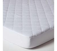 HOMESCAPES Protège Matelas imperméable et matelassé, Protège Matelas 140x190 cm, Alèse Matelas hypoallergénique élastique Bonnet 30 cm, Certifié Oeko-Tex