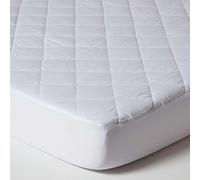HOMESCAPES Protège Matelas imperméable matelassé pour lit bébé, Drap Housse 70x140 cm, Lot de 2