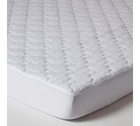 HOMESCAPES Protège-Matelas Luxueux à Grands Bonnets, Alèse de lit Ultra Douce et Confortable 160x200 cm