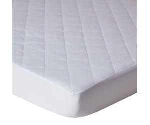 HOMESCAPES Protège-Matelas matelassé en Polycoton, Alèse de lit hypoallergénique 180x200 cm