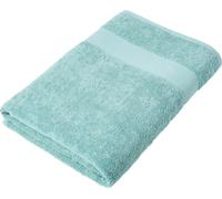 HOMESCAPES Serviette de sauna 100% coton turc 500g/m² Serviette de plage 100x180cm - bleu menthe