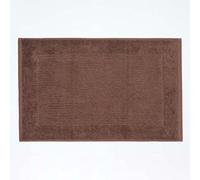 HOMESCAPES Tapis de Bain Uni 100% Coton Turc Imperial 50 x 80 cm - Chocolat - Tapis Salle de Bains Extra Doux - Tapis Douche