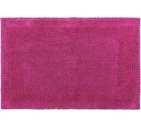 HOMESCAPES Tapis de bain XXL framboise 70x120 cm 100% coton