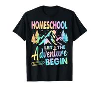 Homeschool Laissez L'Aventure Commencer | Professeur de rentrée T-Shirt