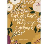 Homeschool Lesson Planning Notebook: 12 Month Undated Dot Grid Planner by schoolnest