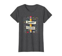 Homeschool Mom: Enseignant sans salaire Éducation drôle T-Shirt, Femme, Chiné Foncé, 3XL