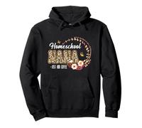 Homeschool Nana Just Add Coffee Leopard Fête des Mères Sweat à Capuche
