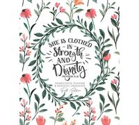 Homeschool Planner and Essential Organizer Faith Edition | Wild Flowers: Undated Customizable One Year Homeschool Planner, Organizer, and Record ... Families Big and Small | Scripture Quote