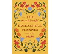 Homeschool Planner: Full-Color 12 Month Undated Lesson Plan Book for Homeschooling, Organization, and Curriculum Planning