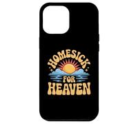 Homesick for Heaven Funny Groovy Hippie God Meme Coque pour iPhone 12 Pro Max