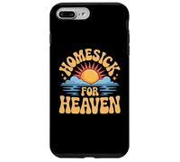 Homesick for Heaven Funny Groovy Hippie God Meme Coque pour iPhone 7 Plus/8 Plus
