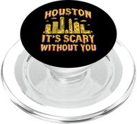 Homesick Houston America American Halloween Effrayant Effrayant PopSockets PopGrip pour MagSafe