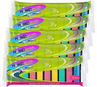 HOMESmith Lot de 50 éponges absorbantes pour Vaisselle en Mousse, Couleurs mélangées