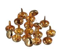 HomeSoGood Lot de 1 000 mini attaches parisiennes en laiton doré 15 mm pour loisirs créatifs