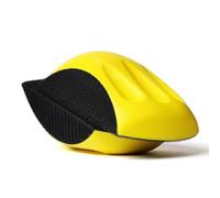 HOMESOM 2pcs 5 "bloc de ponçage à la main crochet et boucle support support support de papier de verre bloc de meulage à la main