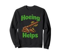 Homesteading Therapy Land is My Therapy Cadeau autosuffisant Sweatshirt