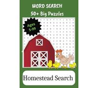 Homesteading Word Search Puzzle Book: Word Search with Easy to Read Print about Homesteading, Gardening, Food Preservation, Farm Animals, and Crops | ... Gifts for Vacations, Holidays and Fun Times