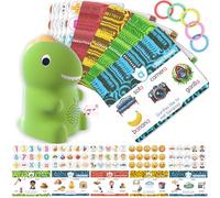 HOMESTEC Cartes flash parlantes phoniques avec stylo lecteur dinosaure, apprendre à lire pour les enfants âgés de 3 à 6 ans, idéales pour les jeux de lecture à la maternelle, l'école à la maison, la