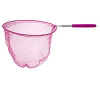 HomestreetUK Filet de Pêche Extensible Enfant Télescopique Bassin Trempage Plage Rock Piscine Long Filet de Pêche en Rose ou Bleu (Rose)