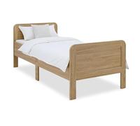 HomeStyle4U - 4251285384484 - Lit confortable 90x200 Hauteur réglable naturel