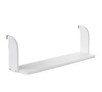 Homestyle4u Etagère Suspendue Blanche en Bois 83cm à Fixer à Un lit