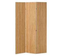 Homestyle4u Paravent 3121 Lot de 3 entretoises en bambou naturel, séparateur d'intérieur en bois H x l : 170 x 120 cm, cloison de séparation pour chambre à coucher, brise-vue pour salon