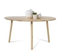 Homestyle4u Table Basse Naturelle en Bois de Pin