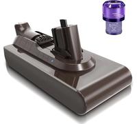 Homesuit V11 Batterie compatible avec Dyson SV15/SV16/V11 Outsize, Torque Dribe, Animal Cordless Stick/ V11 Absolute Extra, Fluffy Extra, Absolute Pro Aspirateur (pas pour les types de fixation avec
