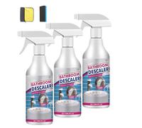 HomeSup Bathroom Descaler Foam Cleaner, Stubborn Stains Cleaner for Bathrooms Bathtub Toilet Shower Sink Glass (C)